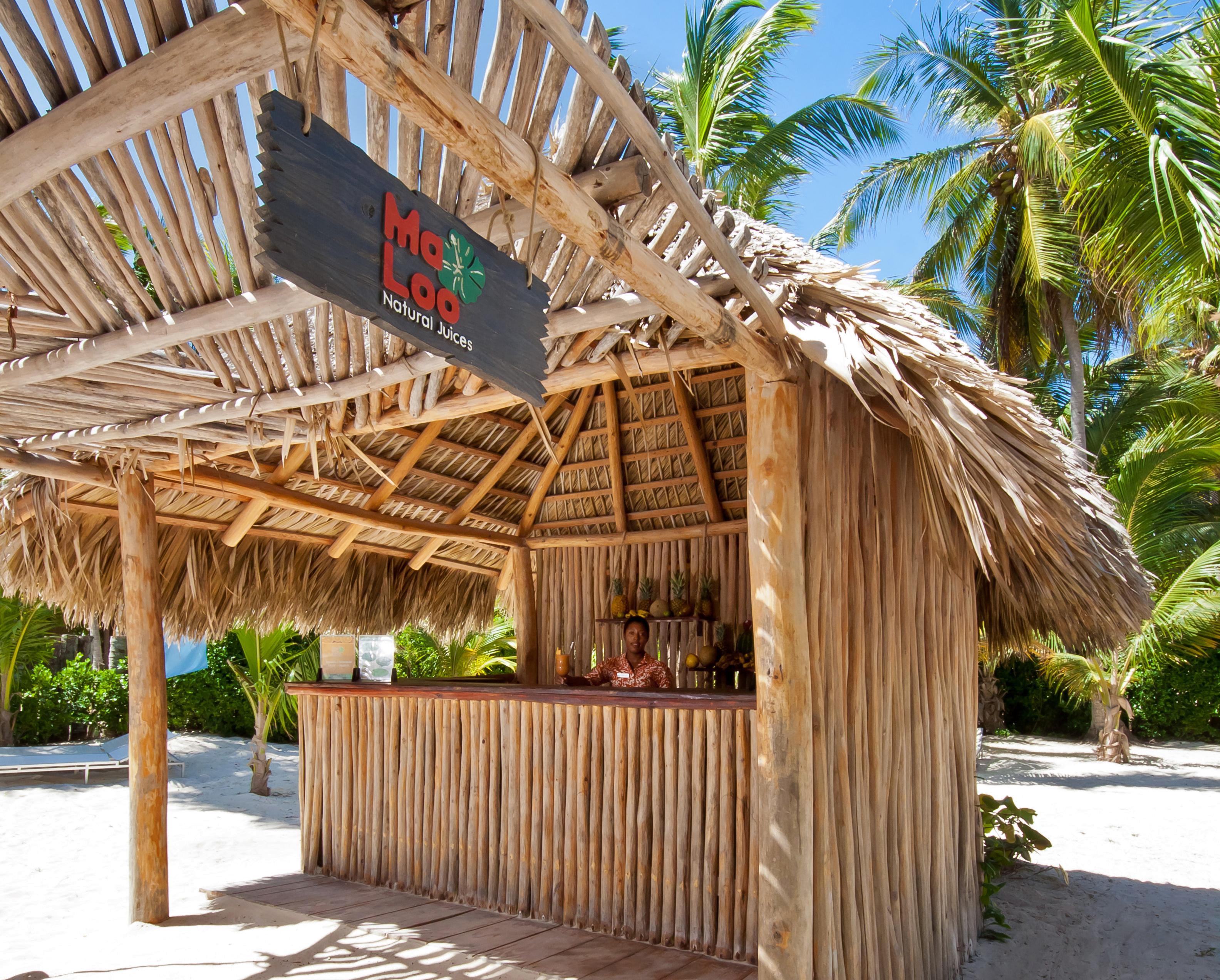 Catalonia Royal Bavaro (Adults Only) Punta Cana Exterior foto A beach bar in the Maldives